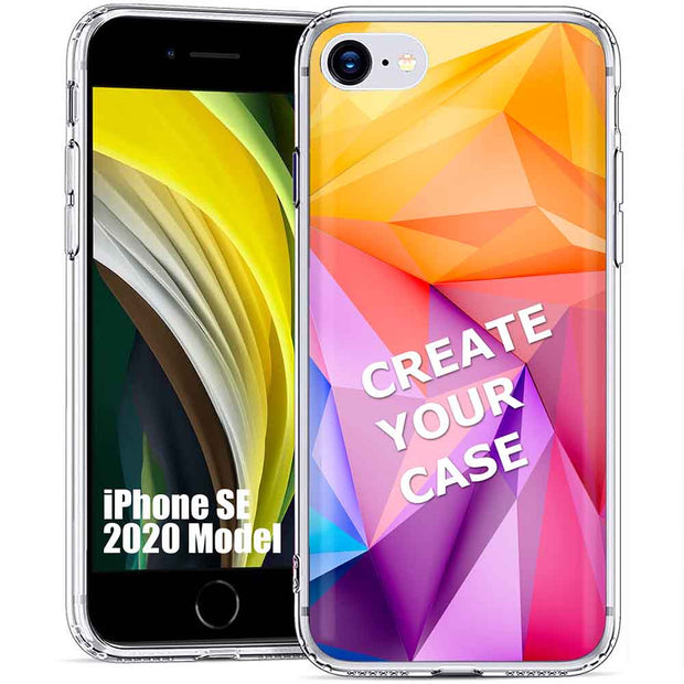 Personalized Custom DIY Print Slim Cover For Apple iPhone  (16,15,14,13,12, SE, Pro, Max, Plus), Print in USA