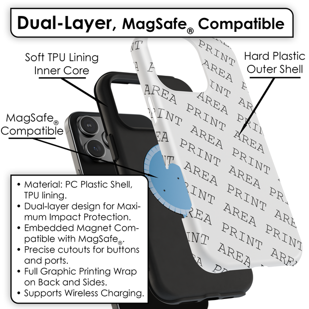 Rugged MagSafe Dual-Layer Case Description