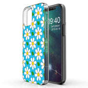 Daisy Pattern Print Slim Cover For Apple iPhone  (16,15,14,13,12, SE, Pro, Max, Plus), Print in USA