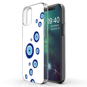 Turkish Nazar Print Slim Cover For Apple iPhone  (16,15,14,13,12, SE, Pro, Max, Plus), Print in USA