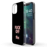 Fun Quote F Off Print Slim Cover For Apple iPhone  (16,15,14,13,12, SE, Pro, Max, Plus), Print in USA