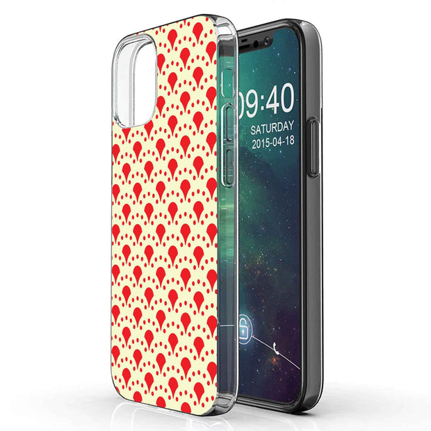 Floral 07 Print Slim Cover For Apple iPhone  (16,15,14,13,12, SE, Pro, Max, Plus), Print in USA