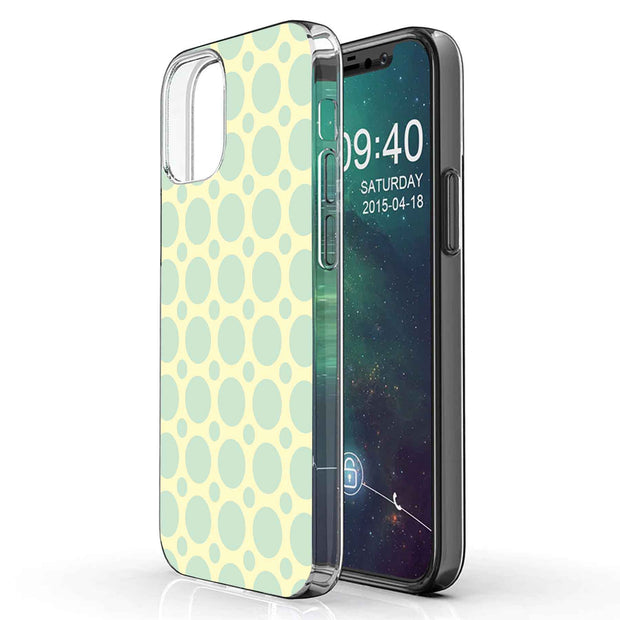 Turtle Circle Print Slim Cover For Apple iPhone  (16,15,14,13,12, SE, Pro, Max, Plus), Print in USA