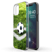 Soccer  Print Slim Cover For Apple iPhone  (16,15,14,13,12, SE, Pro, Max, Plus), Print in USA