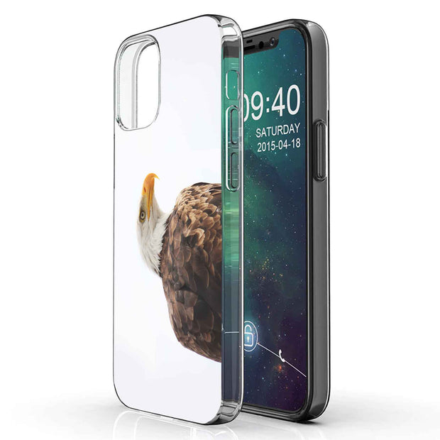 Eagle Photo Print Slim Cover For Apple iPhone  (16,15,14,13,12, SE, Pro, Max, Plus), Print in USA