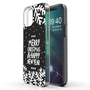 Merry Christmas Print Slim Cover For Apple iPhone  (16,15,14,13,12, SE, Pro, Max, Plus), Print in USA