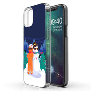 Cool Snowman Print Slim Cover For Apple iPhone  (16,15,14,13,12, SE, Pro, Max, Plus), Print in USA