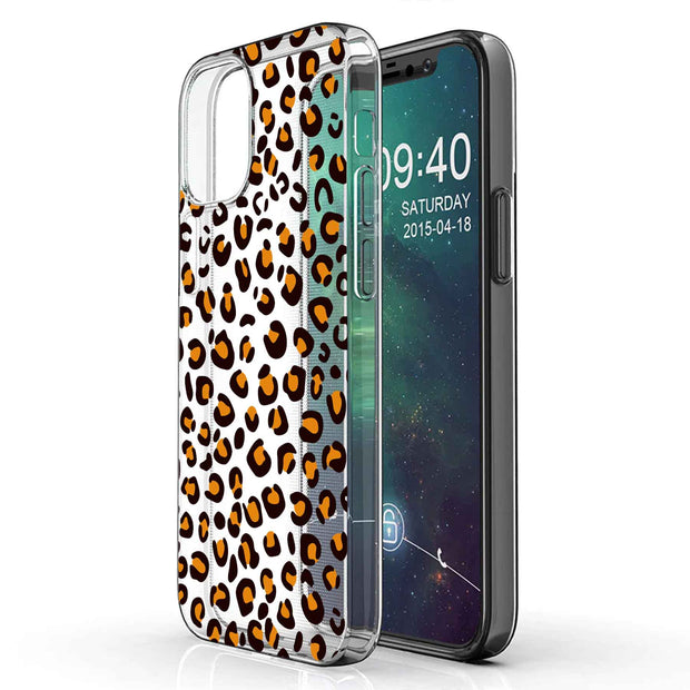 Leopard 1 Print Slim Cover For Apple iPhone  (16,15,14,13,12, SE, Pro, Max, Plus), Print in USA