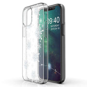 Snowflake 2 Print Slim Cover For Apple iPhone  (16,15,14,13,12, SE, Pro, Max, Plus), Print in USA