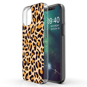 Leopard 2 Print Slim Cover For Apple iPhone  (16,15,14,13,12, SE, Pro, Max, Plus), Print in USA