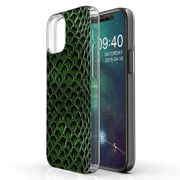 Reptile Skin 3 Print Slim Cover For Apple iPhone  (16,15,14,13,12, SE, Pro, Max, Plus), Print in USA