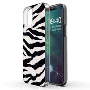 Zebra Stripe 1 Print Slim Cover For Apple iPhone  (16,15,14,13,12, SE, Pro, Max, Plus), Print in USA
