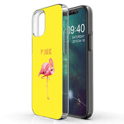 Flamingo Stand Print Slim Cover For Apple iPhone  (16,15,14,13,12, SE, Pro, Max, Plus), Print in USA