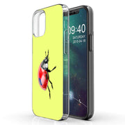 Ladybug Photo Print Slim Cover For Apple iPhone  (16,15,14,13,12, SE, Pro, Max, Plus), Print in USA