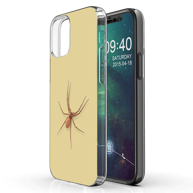 Spider Photo Print Slim Cover For Apple iPhone  (16,15,14,13,12, SE, Pro, Max, Plus), Print in USA