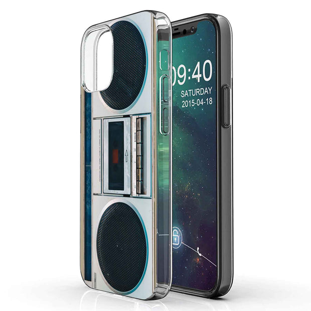 Old Radio Print Slim Cover For Apple iPhone  (16,15,14,13,12, SE, Pro, Max, Plus), Print in USA