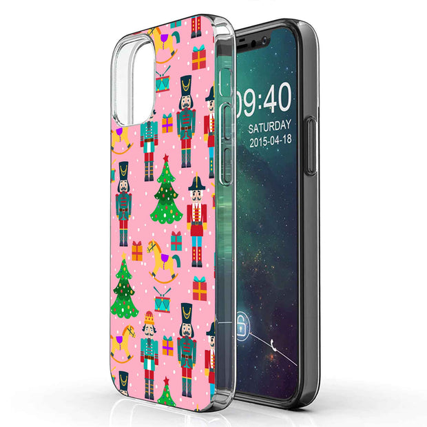 Nutcracker Print Slim Cover For Apple iPhone  (16,15,14,13,12, SE, Pro, Max, Plus), Print in USA