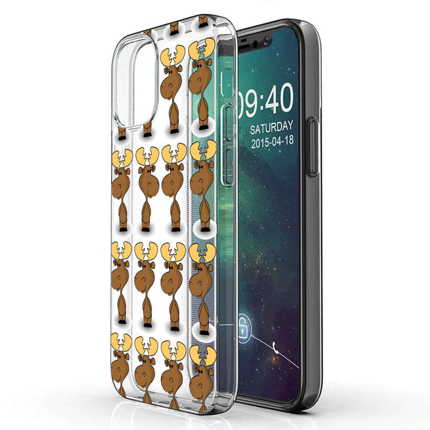 Moose One Print Slim Cover For Apple iPhone  (16,15,14,13,12, SE, Pro, Max, Plus), Print in USA