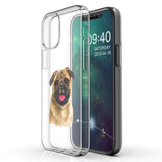 Dog Painting j Print Slim Cover For Apple iPhone  (16,15,14,13,12, SE, Pro, Max, Plus), Print in USA