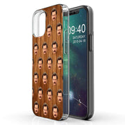 Ron Swanson Print Slim Cover For Apple iPhone  (16,15,14,13,12, SE, Pro, Max, Plus), Print in USA