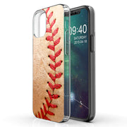 Baseball 2 Print Slim Cover For Apple iPhone  (16,15,14,13,12, SE, Pro, Max, Plus), Print in USA