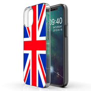 Flag UK Print Slim Cover For Apple iPhone  (16,15,14,13,12, SE, Pro, Max, Plus), Print in USA