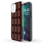 Chocolate Print Slim Cover For Apple iPhone  (16,15,14,13,12, SE, Pro, Max, Plus), Print in USA