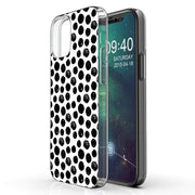 Polka Dot 8 Print Slim Cover For Apple iPhone  (16,15,14,13,12, SE, Pro, Max, Plus), Print in USA