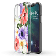 Flower 9 Print Slim Cover For Apple iPhone  (16,15,14,13,12, SE, Pro, Max, Plus), Print in USA