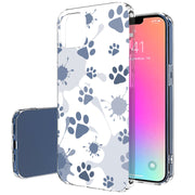 Paw Color 3 Print Slim Cover For Apple iPhone  (16,15,14,13,12, SE, Pro, Max, Plus), Print in USA