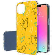 Birds Dots 1 Print Slim Cover For Apple iPhone  (16,15,14,13,12, SE, Pro, Max, Plus), Print in USA