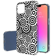 Circles Print Slim Cover For Apple iPhone  (16,15,14,13,12, SE, Pro, Max, Plus), Print in USA