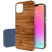 Wood 14 Print Slim Cover For Apple iPhone  (16,15,14,13,12, SE, Pro, Max, Plus), Print in USA