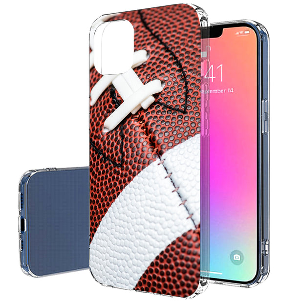 Football 4 Print Slim Cover For Apple iPhone  (16,15,14,13,12, SE, Pro, Max, Plus), Print in USA