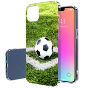 Soccer  Print Slim Cover For Apple iPhone  (16,15,14,13,12, SE, Pro, Max, Plus), Print in USA