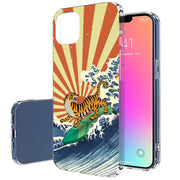 Japanese Tiger Print Slim Cover For Apple iPhone  (16,15,14,13,12, SE, Pro, Max, Plus), Print in USA