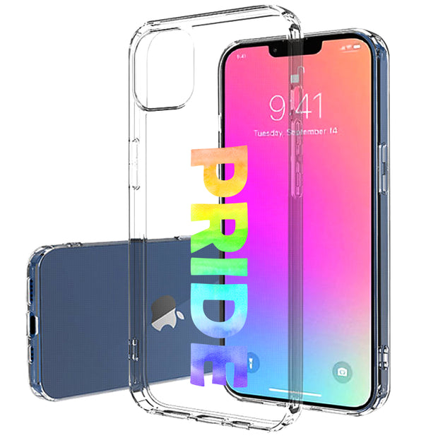 Rainbow Pride 1 Print Slim Cover For Apple iPhone  (16,15,14,13,12, SE, Pro, Max, Plus), Print in USA