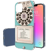 Telephone 01 Print Slim Cover For Apple iPhone  (16,15,14,13,12, SE, Pro, Max, Plus), Print in USA