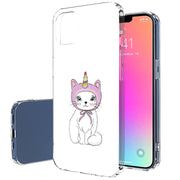 Unicorn Kitty Print Slim Cover For Apple iPhone  (16,15,14,13,12, SE, Pro, Max, Plus), Print in USA
