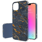 Gold Marble Print Slim Cover For Apple iPhone  (16,15,14,13,12, SE, Pro, Max, Plus), Print in USA