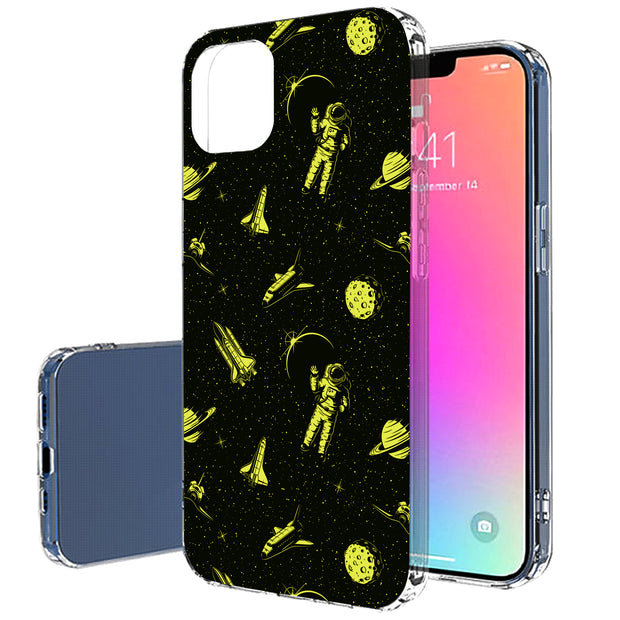 Stars Planets 8 Print Slim Cover For Apple iPhone  (16,15,14,13,12, SE, Pro, Max, Plus), Print in USA