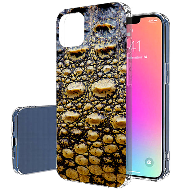 Crocodile 03 Print Slim Cover For Apple iPhone  (16,15,14,13,12, SE, Pro, Max, Plus), Print in USA
