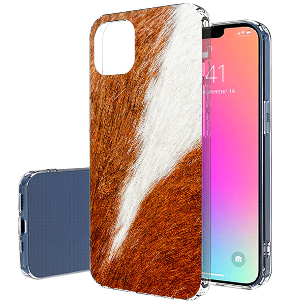 Soft Horse Mane Print Slim Cover For Apple iPhone  (16,15,14,13,12, SE, Pro, Max, Plus), Print in USA