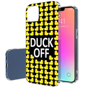 Duck OFF Print Slim Cover For Apple iPhone  (16,15,14,13,12, SE, Pro, Max, Plus), Print in USA