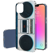 Old Radio Print Slim Cover For Apple iPhone  (16,15,14,13,12, SE, Pro, Max, Plus), Print in USA