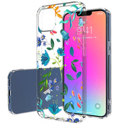 Flower 2 Print Slim Cover For Apple iPhone  (16,15,14,13,12, SE, Pro, Max, Plus), Print in USA