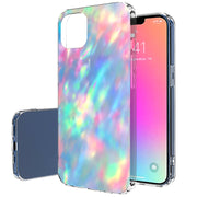 Opal Marble 1 Print Slim Cover For Apple iPhone  (16,15,14,13,12, SE, Pro, Max, Plus), Print in USA