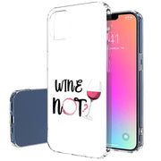 Wine Not Print Slim Cover For Apple iPhone  (16,15,14,13,12, SE, Pro, Max, Plus), Print in USA