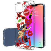 Fashion Collage Print Slim Cover For Apple iPhone  (16,15,14,13,12, SE, Pro, Max, Plus), Print in USA