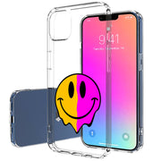 Smiley Face 1 Print Slim Cover For Apple iPhone  (16,15,14,13,12, SE, Pro, Max, Plus), Print in USA